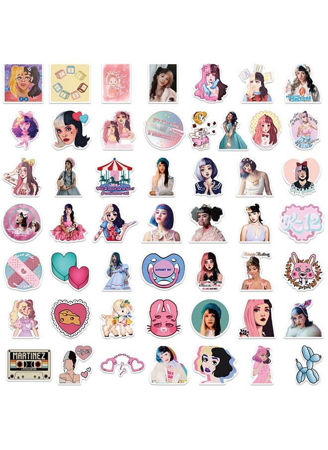 ZVEV 50-Piece Melanie Martinez Stickers Cute Vinyl Waterproof Sticker for Car, Luggage, Skateboard, Motorcycle, Stickers for Teens and Adults  - Image 4