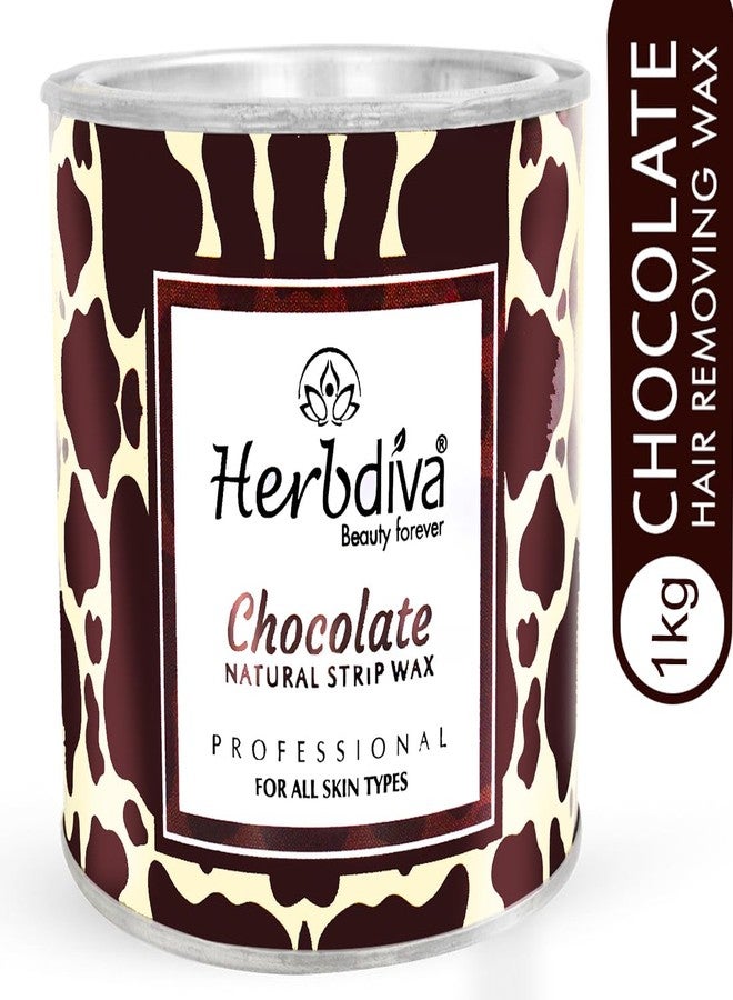 هيربيفا شمع هيربديفا لإزالة الشعر بالشوكولاتة، شرائح طبيعية، 1 كجم | عناية احترافية | طريقة مثالية لبشرة ناعمة كالحرير | مناسب لجميع أنواع البشرة - Image 3