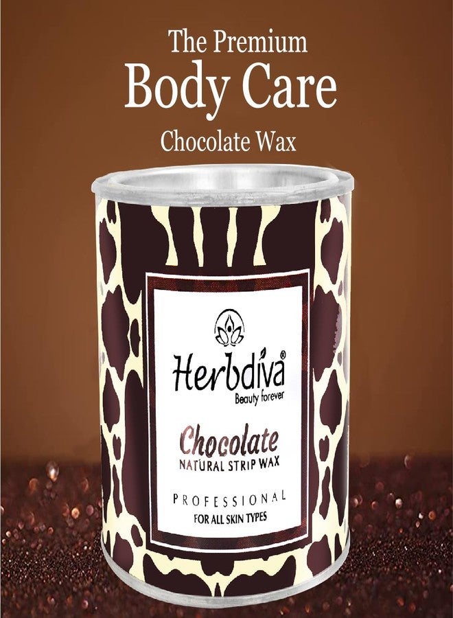 هيربيفا شمع هيربديفا لإزالة الشعر بالشوكولاتة، شرائح طبيعية، 1 كجم | عناية احترافية | طريقة مثالية لبشرة ناعمة كالحرير | مناسب لجميع أنواع البشرة - Image 2
