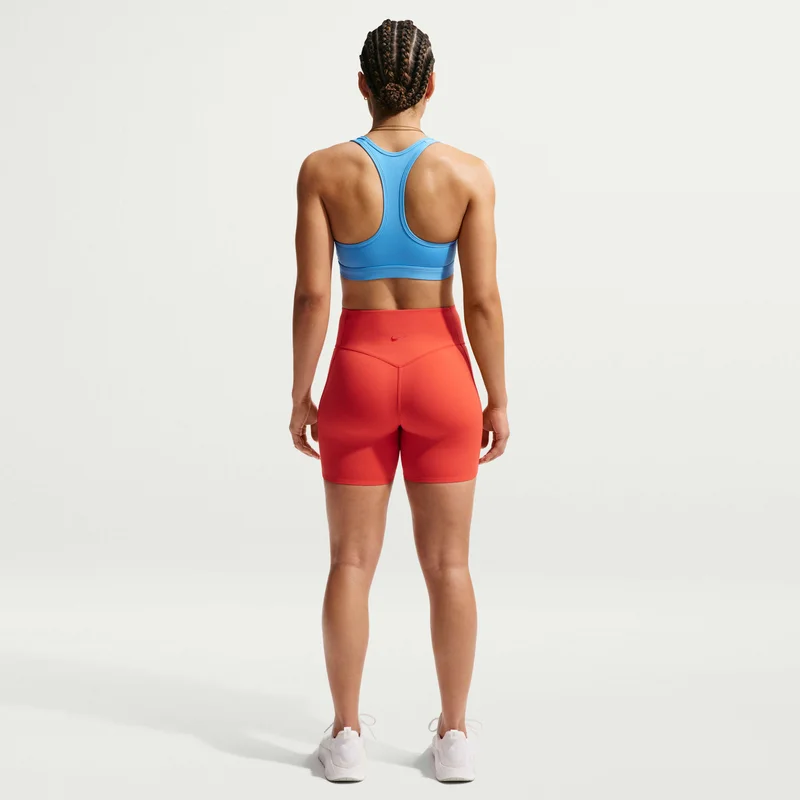 Nike Blue Women's Dri-FIT Swoosh Medium-Support Training Sports Bra for Women | Best Price UAE