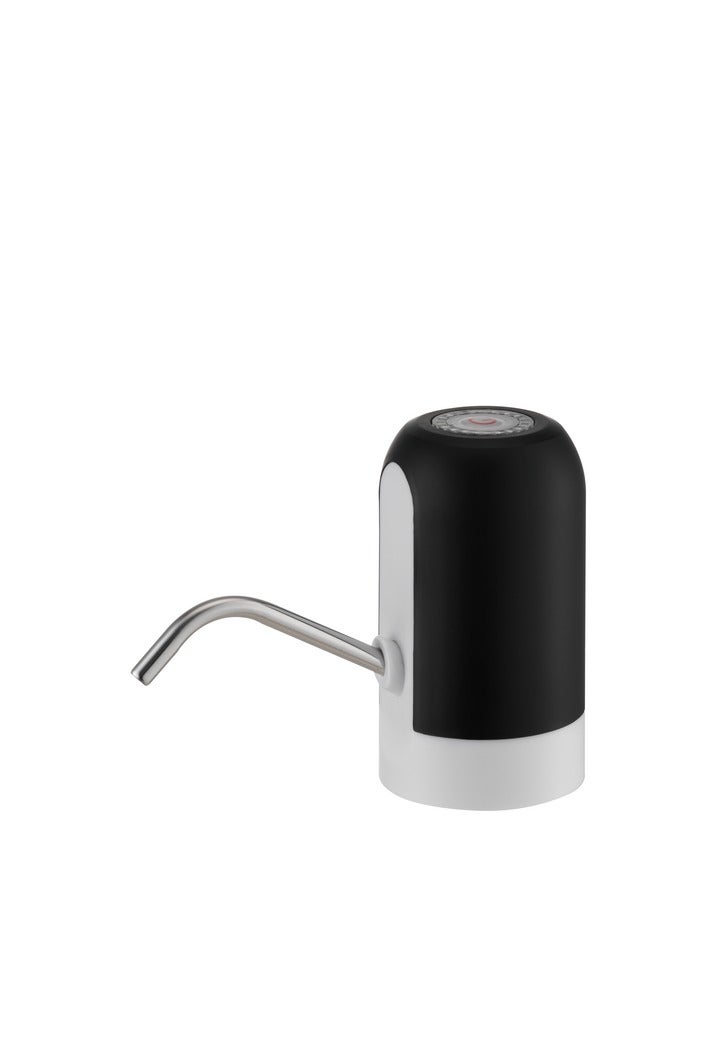 NEWSTAR Newstar 1200 mAh Automatic Water Bottle Pump – USB Rechargeable Electric Drinking Water Dispenser, Black, 8 × 8.3 × 13.8 cm - Image 3