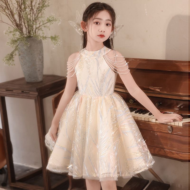 2026 Summer High-End Children's Princess Tulle Gown for Girls - Image 1