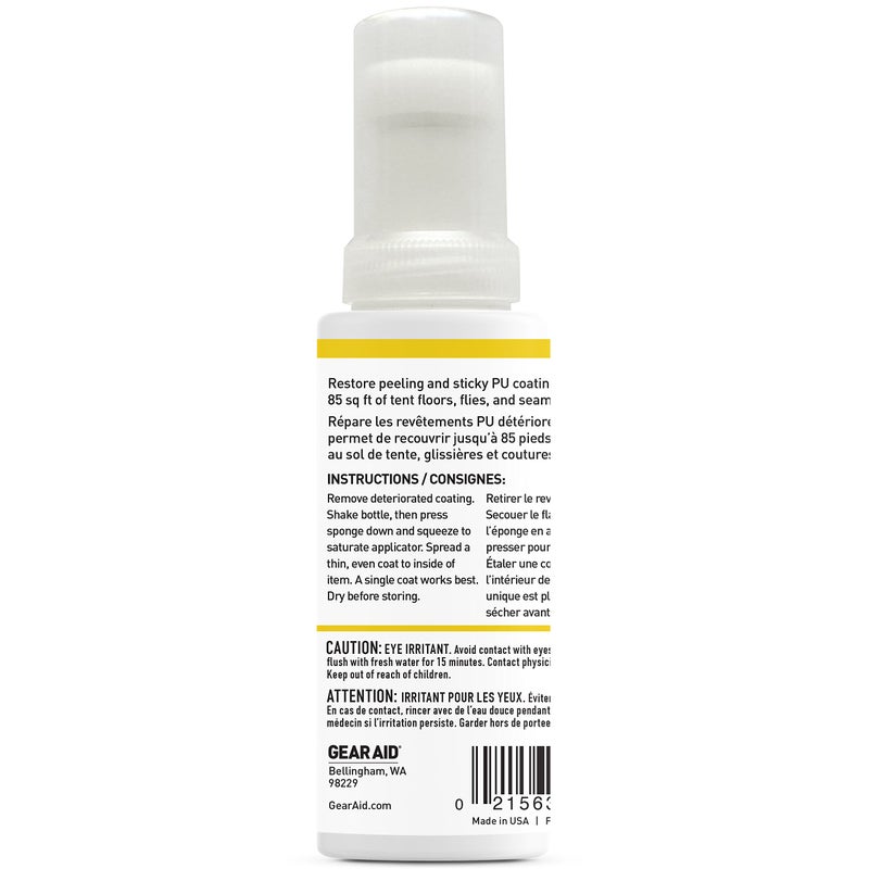 Gear Aid Seam Grip TF Tent Fabric Sealer for Waterproofing, Clear, 4 fl oz - Image 2