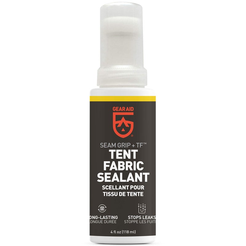 Gear Aid Seam Grip TF Tent Fabric Sealer for Waterproofing, Clear, 4 fl oz - Image 1