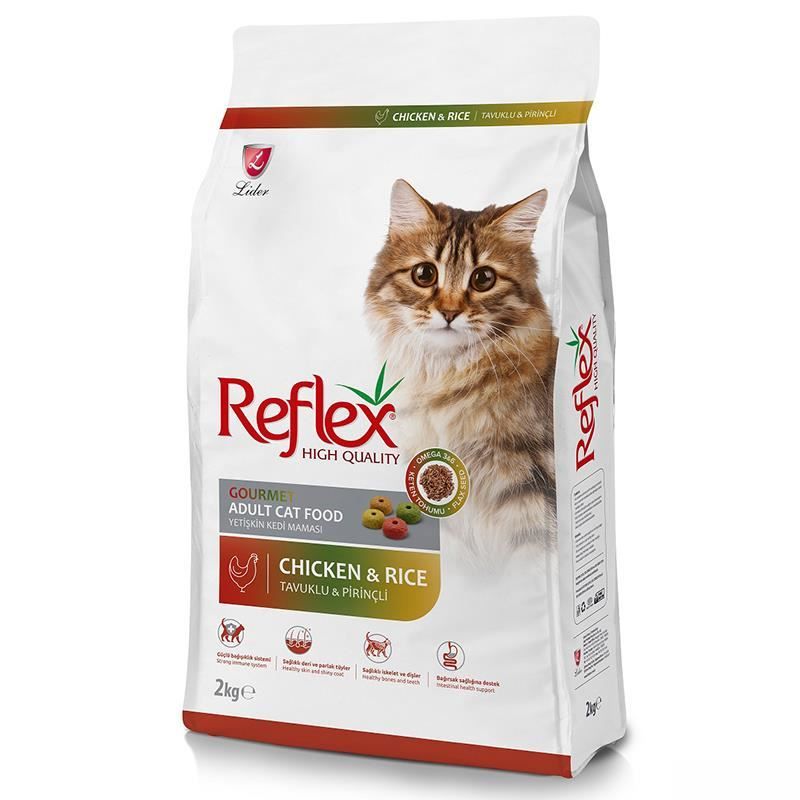 Reflex Adult Cat Food Gourmet Chicken and Rice 2 Kg