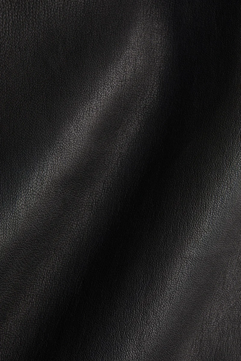 H&M Slim-fit leather trousers