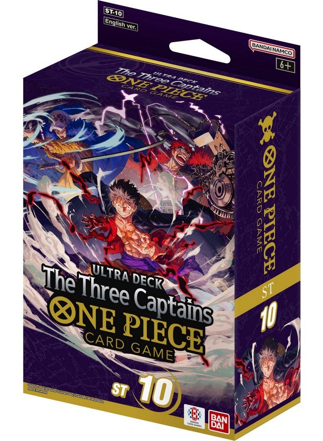 Bandai BANDAI NAMCO Entertainment One Piece Ultra Deck ST-10 The Three Captains Card Game (229748)
