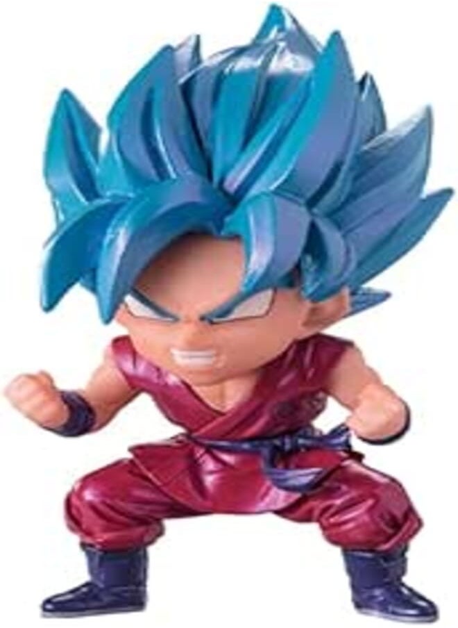 Bandai - Bandai Dragon Ball Z Demon Slayer Chibi Masters Super Saiyan Blue Son Goku Kaio-Ken Figure - Image 1