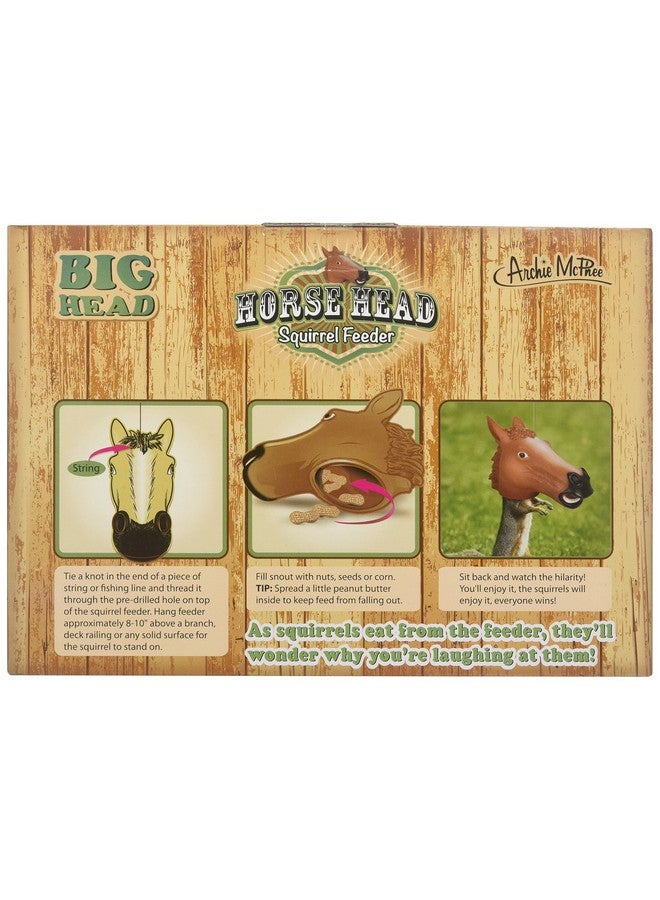 أكوتريمنتس وحدة تغذية السناجب على شكل رأس حصان - Image 3