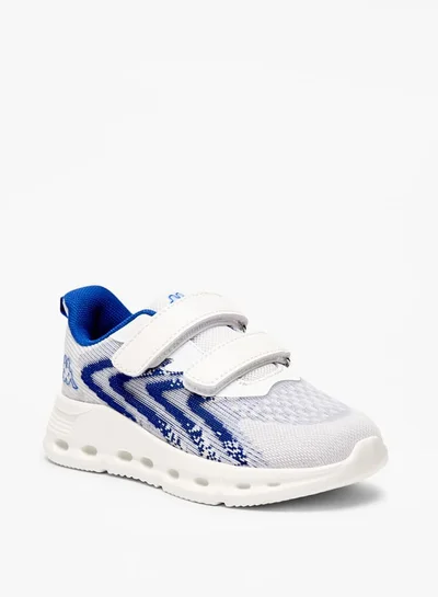 Kappa Boys' Logo Detail Sports Shoes with Hook and Loop Closure