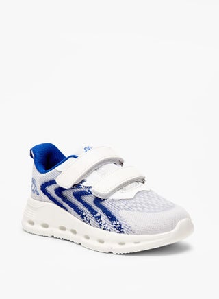 Boys' Logo Detail Sports Shoes with Hook and Loop Closure - pzsku/Z08E07694010435D92FFFZ/45/_/1739960676/9a7fd541-bcd9-4496-817a-fc03c616f8fb
