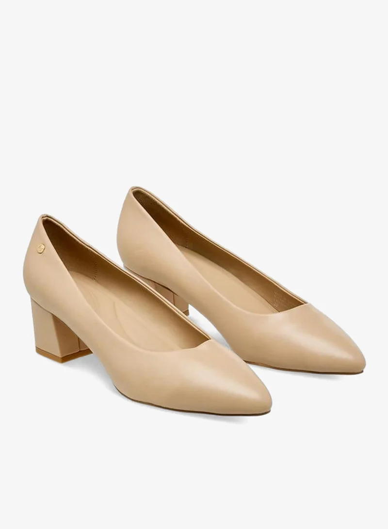 Flora Bella By Shoexpress Flora Bella Women Pointed Toe Block Heel Pumps