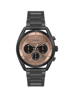 HUGO BOSS Men's Chronograph Round Shape Stainless Steel Wrist Watch 1514095 - 44 Mm  - Image 1