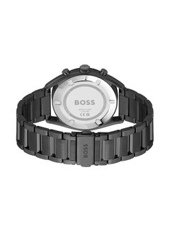 HUGO BOSS Men's Chronograph Round Shape Stainless Steel Wrist Watch 1514095 - 44 Mm  - Image 5
