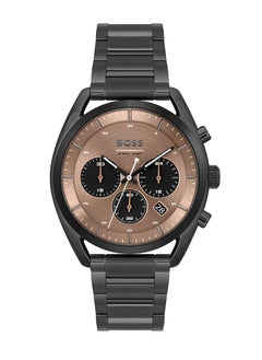 HUGO BOSS Men's Chronograph Round Shape Stainless Steel Wrist Watch 1514095 - 44 Mm  - Image 3