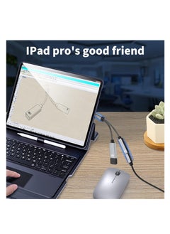 SYOSI USB C to USB Adapter OTG and Charger Cable 2 in 1 USB-C Splitter with PD 60W Fast Charging Type C OTG and USB A Female Port Compatible for Chromecast Google TV iPad Pro  - Image 3