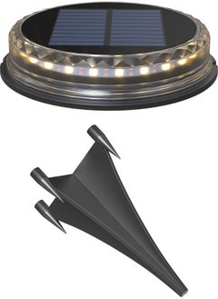 NIBEMINENT Water Resistant LED Solar Deck Light Yellow  - Image 4
