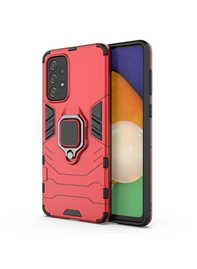 S-TOP Case For Samsung Galaxy A73 5G PC + TPU Phone Case with Magnetic Ring Holder - Image 2