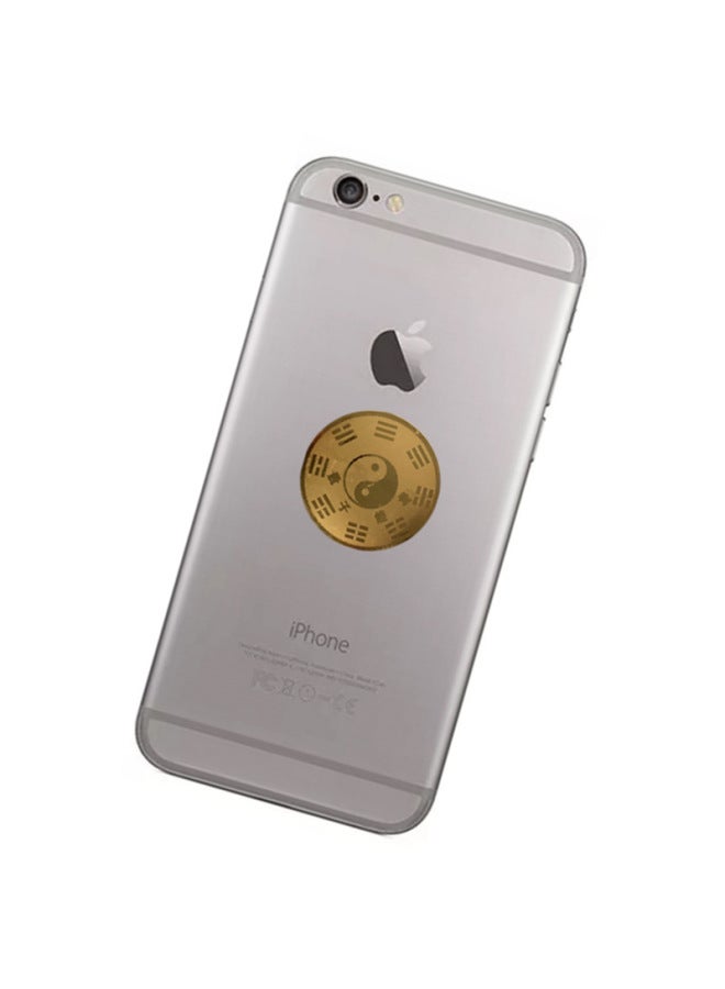 Supply EMR Shield 24K Radiation Mobile Phone Stickers Computer Mobile Phone Household Appliances Radiation Patch-Color:Package 2: Yellow Cardboard - Image 4