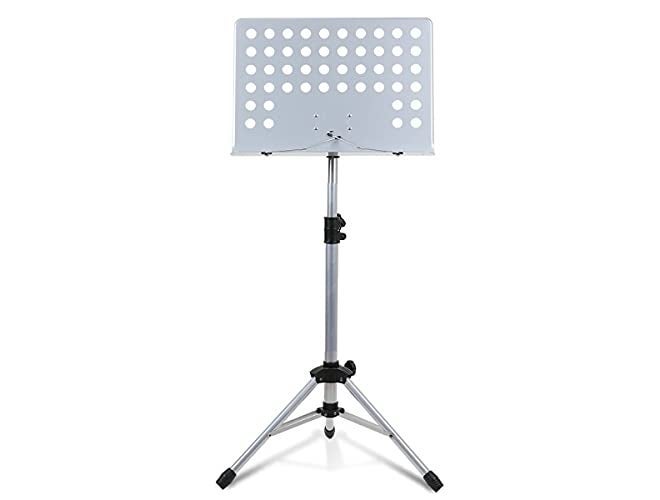 Belear A-7 White Notation Stand, Height Adjustment, Music Lyrics Stand - Image 1