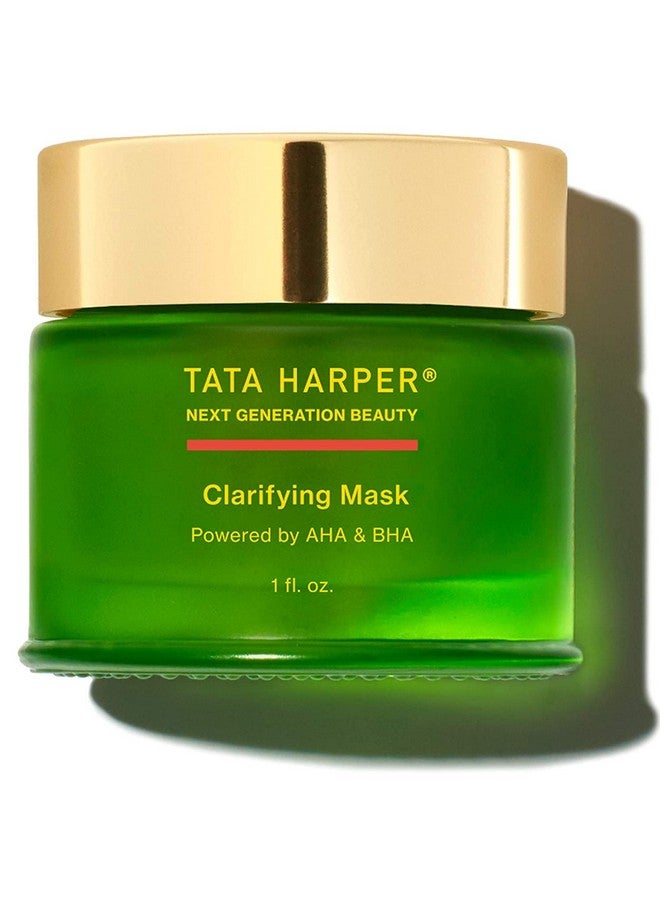 تاتا هاربر قناع منقي بحمض الساليسيليك وعلاج عيوب حمض اللاكتيك طبيعي 100%، مصنوع طازجًا في فيرمونت، 30 مل - Image 1