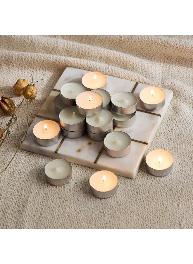 Home Box Bolsius 18-Piece Vanilla Scented Tealight Set - 260 gm