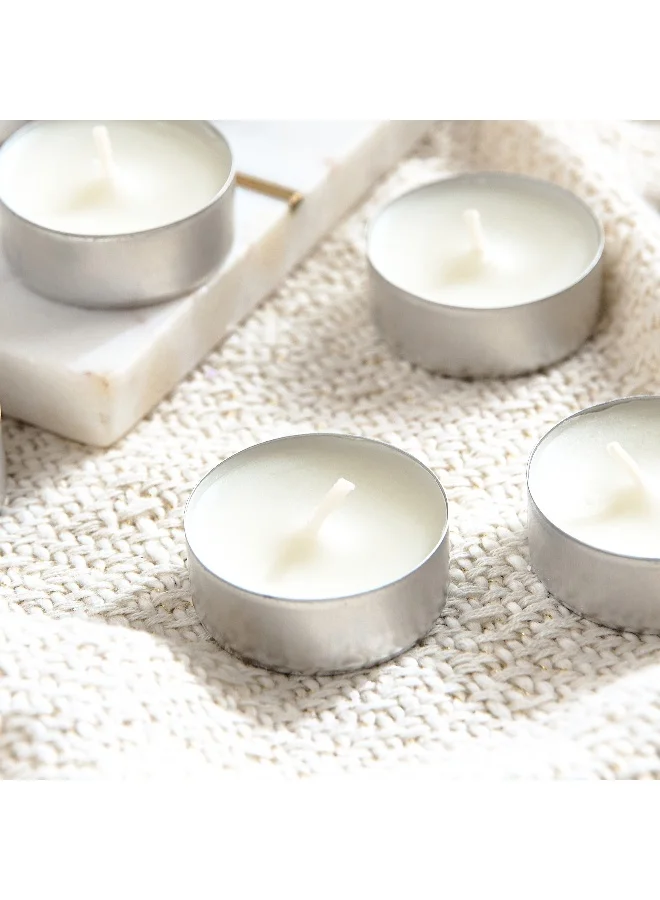 Home Box Bolsius 18-Piece Vanilla Scented Tealight Set - 260 gm