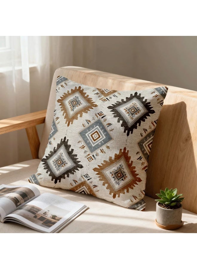 موان كوشن مودرن 45×45 سم - غطاء مخدة ديكور للانتريه والريسبشن وغرف المعيشة - Image 1