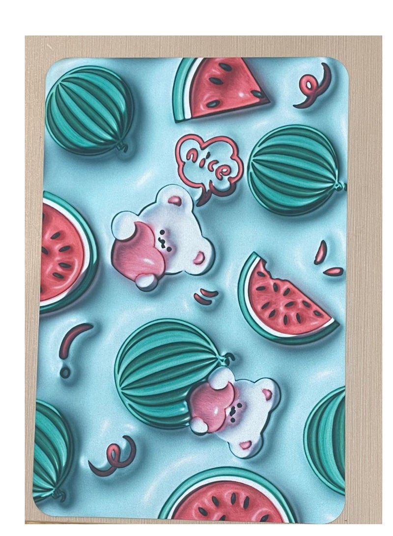 3D Cute Bath Mat , Non-Slip, Absorbent Shower Mat randoms shapes  - Image 1