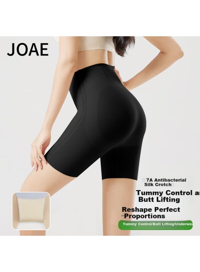 Joae Abdominal Control And Hip Lifting Shaping Antibacterial Cooling High Waist Strong Tummy Tuck Waist Shaping Safety Shorts L