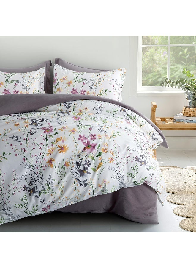 Eikei Windflower Bedding Bloomfield Floral Duvet Cover 3pc Set - Image 1