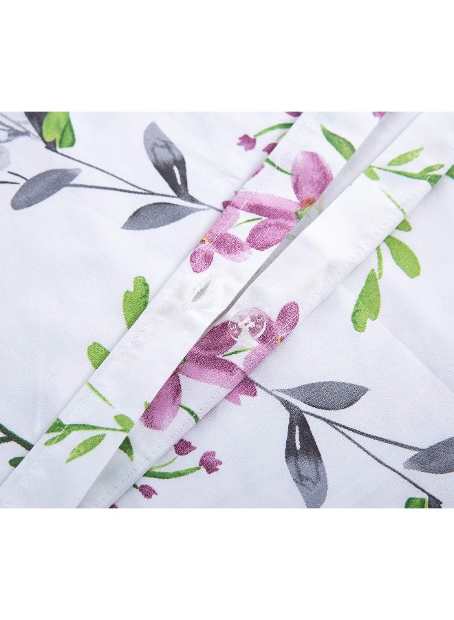 Eikei Windflower Bedding Bloomfield Floral Duvet Cover 3pc Set - Image 5