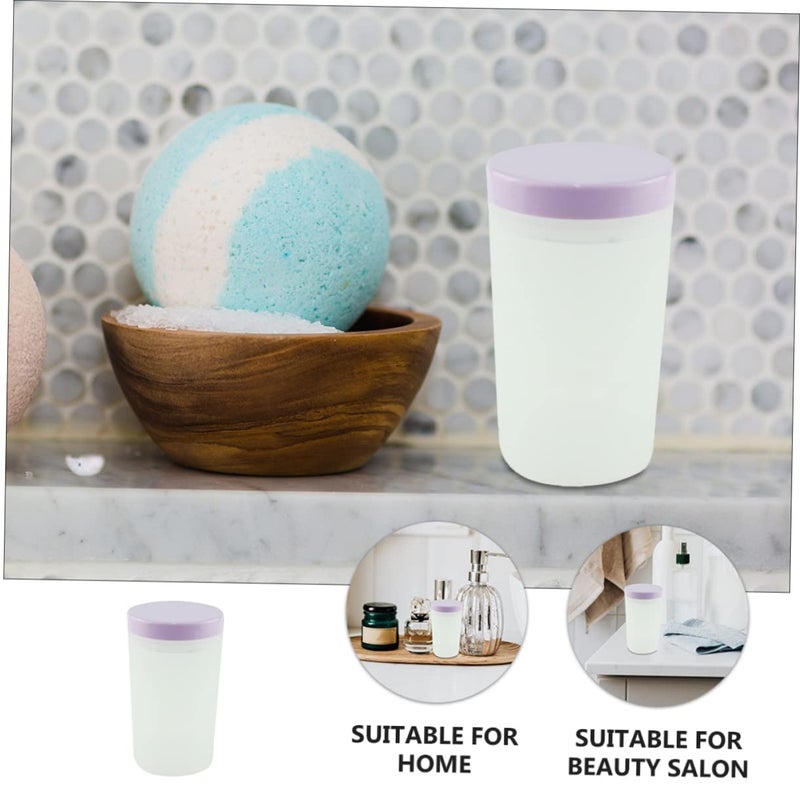 3Pcs Nail Brush Holder Pen Washing Cup Set Lightweight Safe Design For Home Use - Image 3