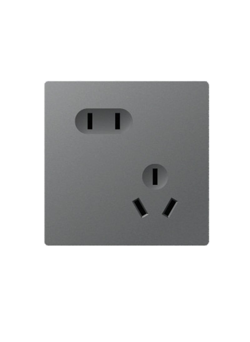 Domestic socket (offset two-pole and three-pole socket) 