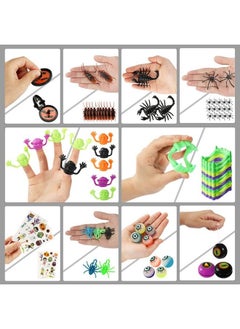 Max Fun 122Pcs Halloween Party Toys Assortment For Kids Halloween Party Favors Prizes Box Toy Assortment Classroom Trick Treating Halloween Treasure Box Toys(Random)  - Image 4