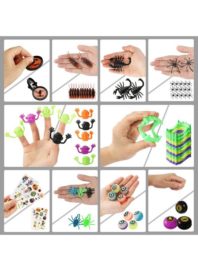 Max Fun مجموعة ألعاب هالوين مكونة من 122 قطعة للأطفال - هدايا حفلات هالوين ومكافآت صندوق الألعاب (عشوائي) - Image 4