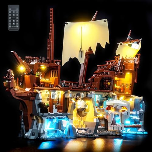 LocoLee Light kit Compatible with Lego 21363 The Goonies No Model Only Light LED Lighting Accessories Compatible with Lego Goonies 21363 RC Version - Image 1