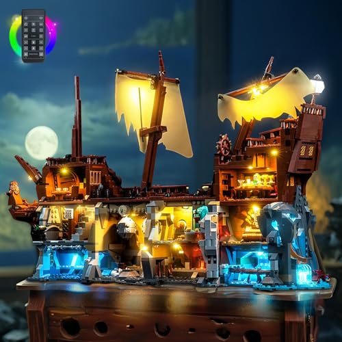 LocoLee Light kit Compatible with Lego 21363 The Goonies No Model Only Light LED Lighting Accessories Compatible with Lego Goonies 21363 RC Version - Image 5