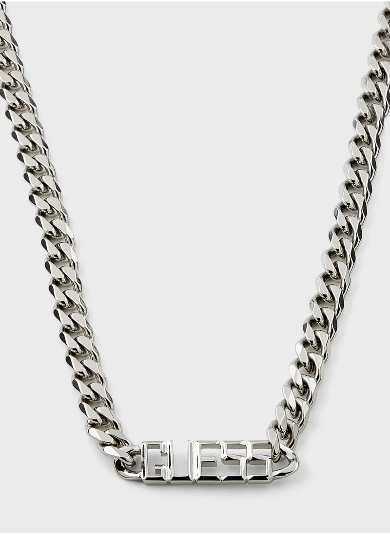 GUESS Logo 7Mm Chain Necklace