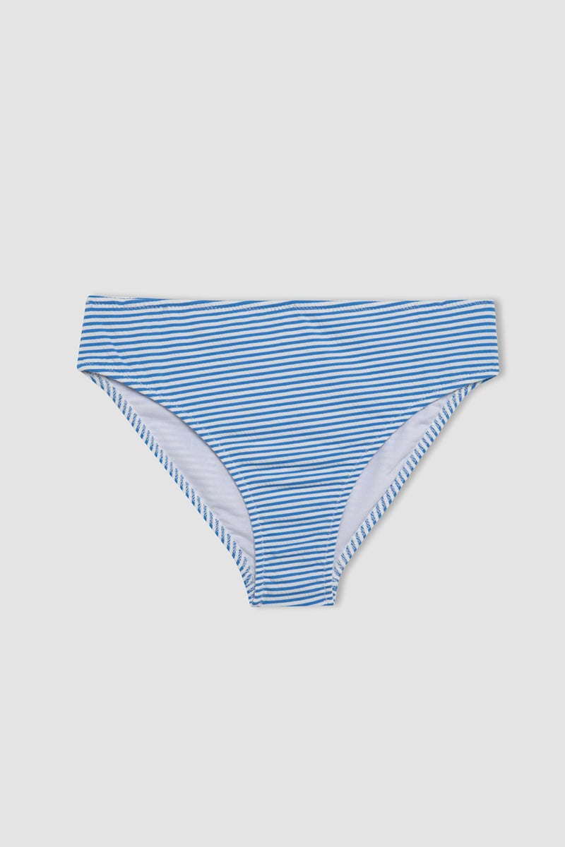 DeFacto Blue Girl Girl Striped 2 Piece Bikini Set Casual - Image 3