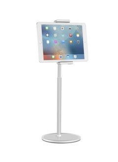 upergo UPERGO AP-4H Angle/Height Adjustable Aluminum Alloy Desktop, Tablet & Phone Holder, Bracket Stand – Silver  - Image 1