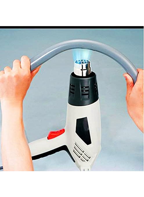 MLD MLD HRG8 Heat Gun Hot Air Gun Solder Hair Dryer Temperaturecontrolled Building Hot Air Soldering Construction Heat Guns 2000WattsColorMulti MaterialPlastic  - Image 5