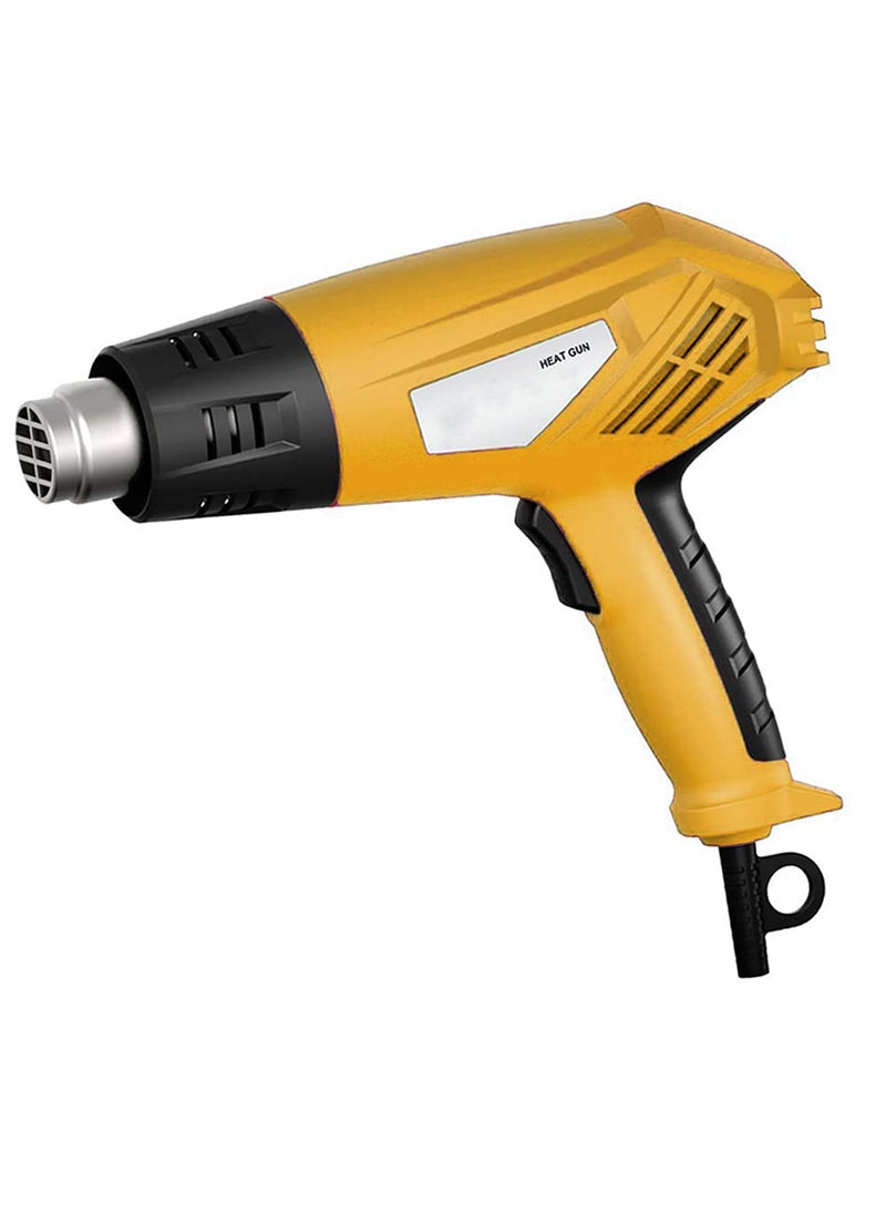 MLD MLD HRG8 Heat Gun Hot Air Gun Solder Hair Dryer Temperaturecontrolled Building Hot Air Soldering Construction Heat Guns 2000WattsColorMulti MaterialPlastic  - Image 1