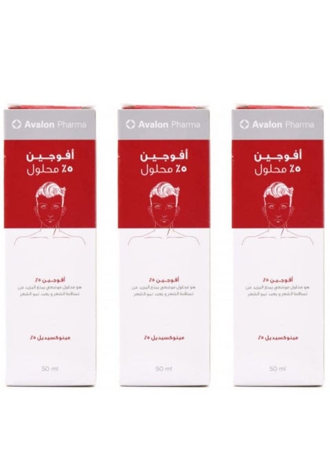 Avalon Avogain 5%, Spray Solution 50 Ml (3 Pieces)
