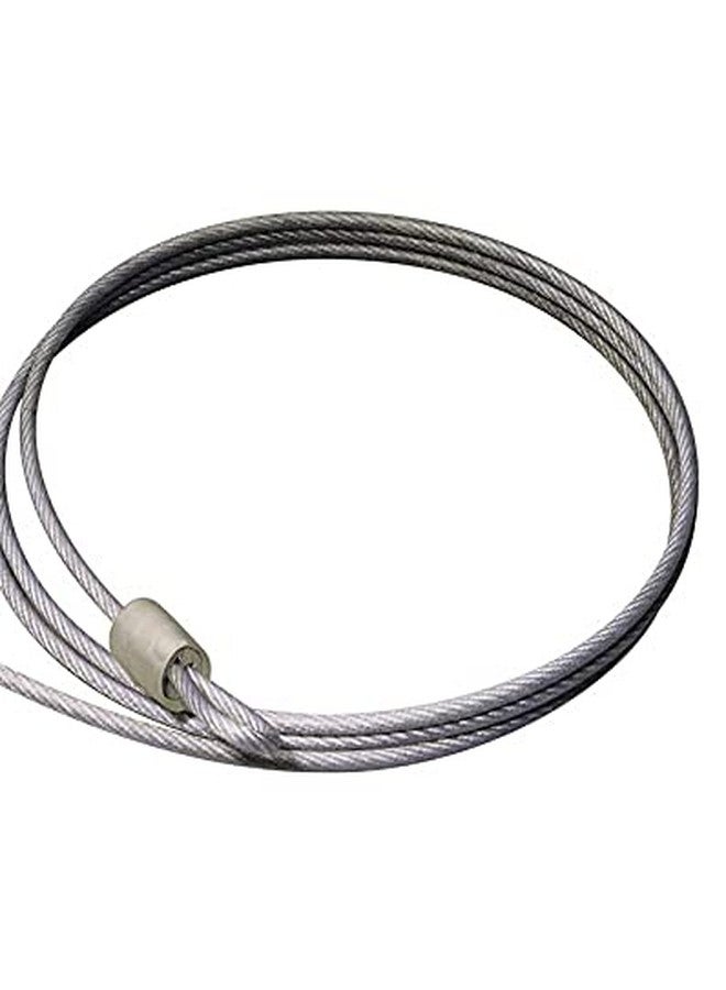 Master Lock 715DAT Braided Steel Car Cover Cable with Laminated Steel Padlock, 7 ft cable and 1-1/8 in. Wide Lock - Image 3