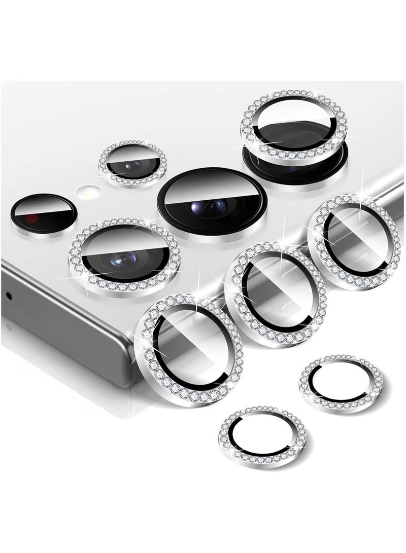 Astra Camera Lenses Compatible with Samsung Galaxy S23 Ultra - Silver - Image 1