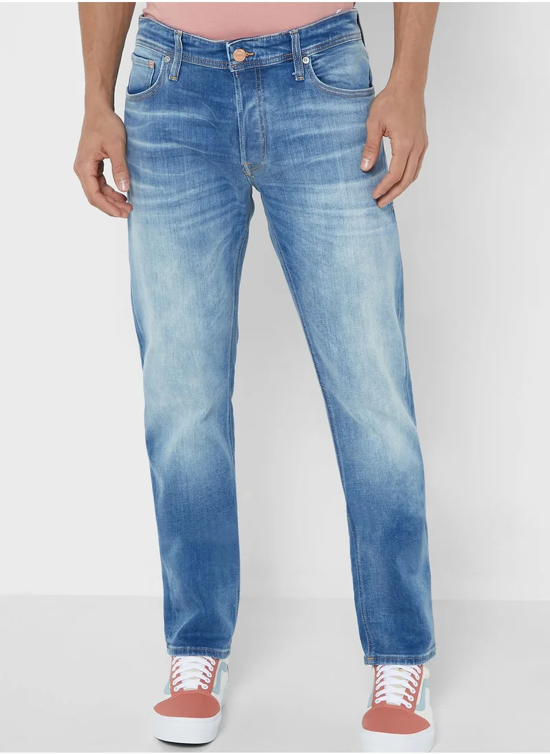 JACK & JONES Light Wash Slim Fit Jeans