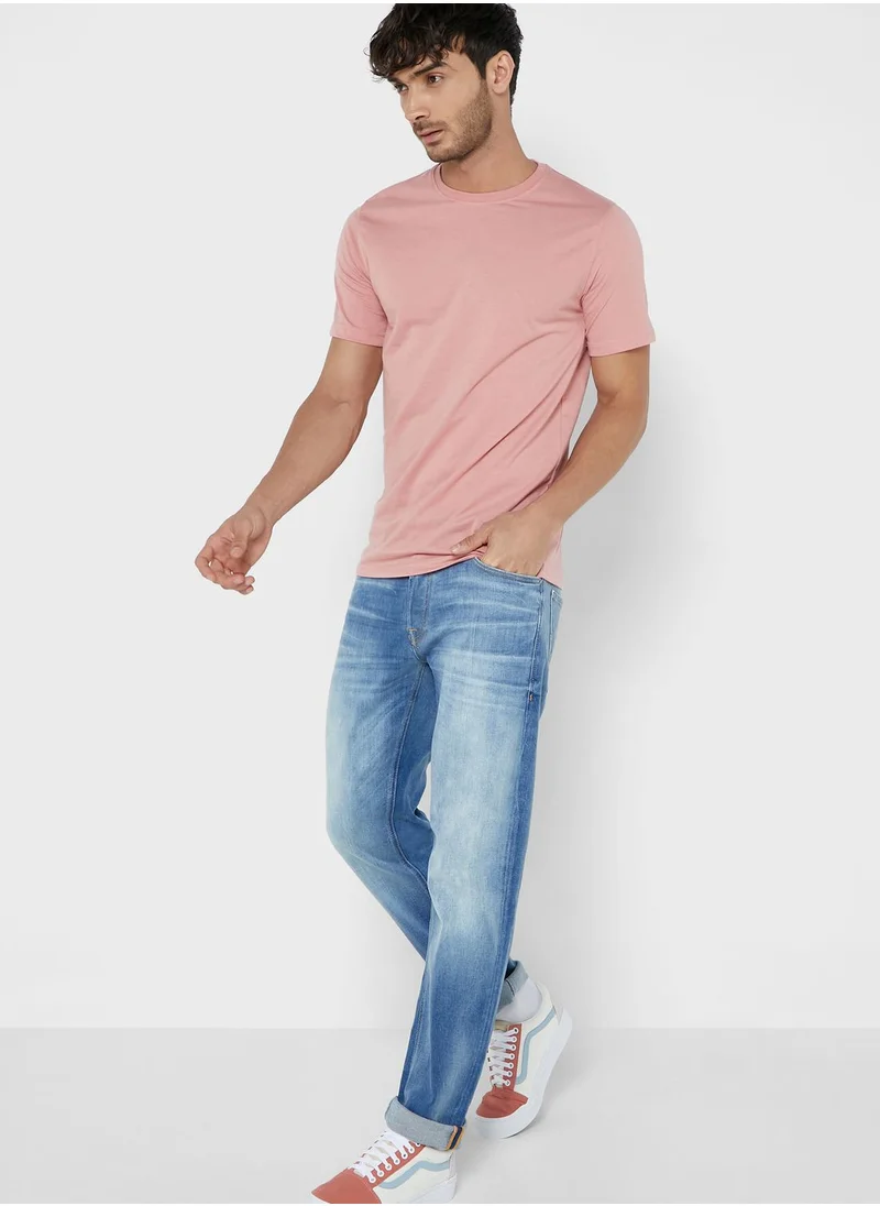 JACK & JONES Light Wash Slim Fit Jeans