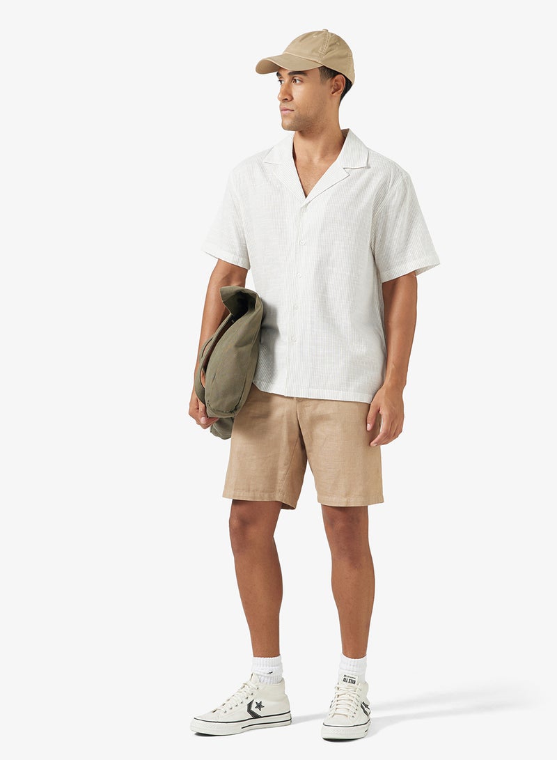 سفنتي فايف قميص كلاسيكي بقصة عادية - Image 4