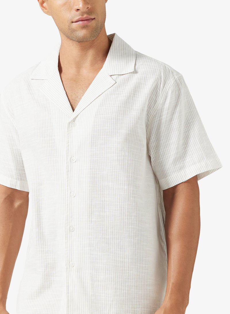 سفنتي فايف قميص كلاسيكي بقصة عادية - Image 3